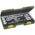 Proxxon PR23286 - Zestaw kluczy nasadowych 1/2'' i 1/4'' - 65 elementów
