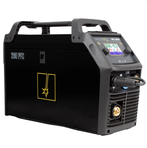 Spartus ProMIG 200PFC - Spawarka inwertorowa - migomat z synergią 3w1 + uchwyt obrotowy