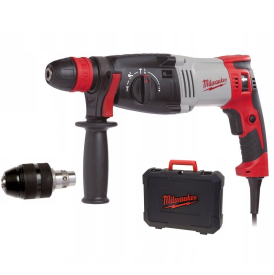 MILWAUKEE PH30X - Młotowiertarka 3-funkcyjna SDS-Plus z systemem FIXTEC