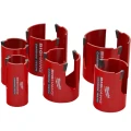 Milwaukee BIG HAWG Multi Material - Zestaw otwornic z węglikiem wolframu - 10 elementów 4932464939
