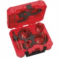 Milwaukee BIG HAWG Multi Material - Zestaw otwornic z węglikiem wolframu - 10 elementów 4932464939