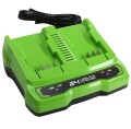GreenWorks G24X2UC2 - Podwójna szybka ładowarka 24 V