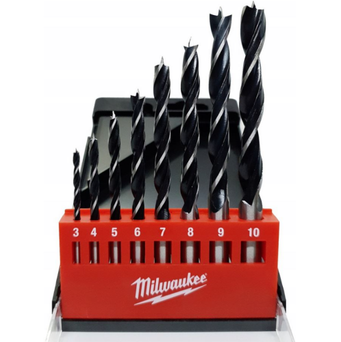 MILWAUKEE 4932352466 - Zestaw wierteł do drewna 8 szt.