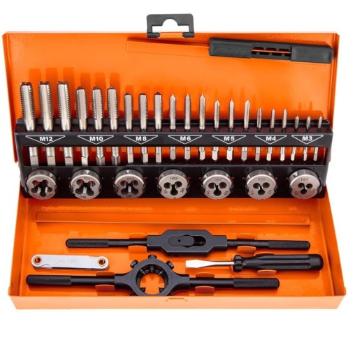 Neo Tools 12-915 - Narzynki i gwintowniki M3-M12 - 32 elementy