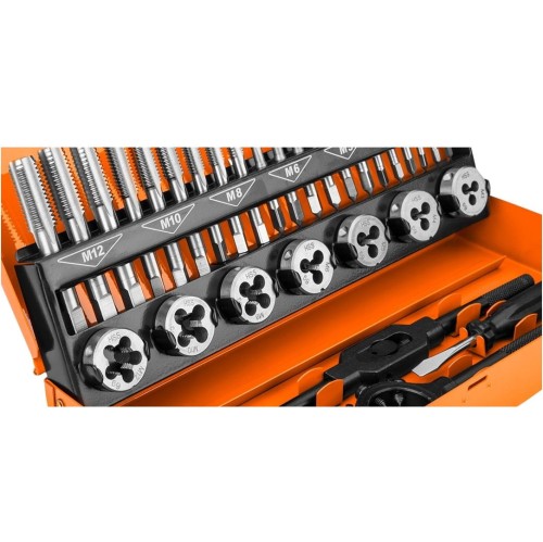 Neo Tools 12-915 - Narzynki i gwintowniki M3-M12 - 32 elementy