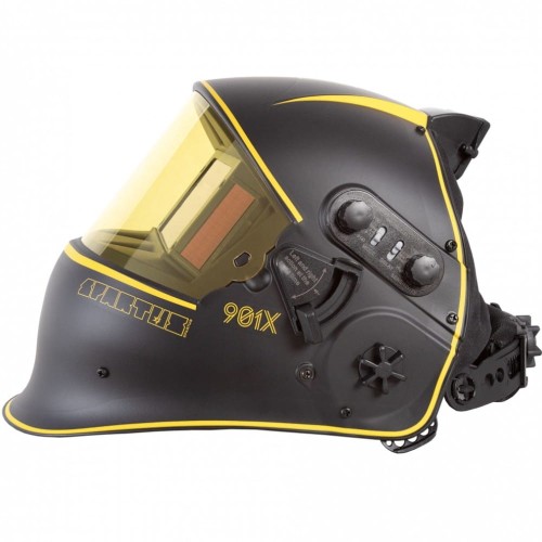 Spartus Pro 901X - Automatyczna przyłbica z kanałem nawiewowym + system nawiewowy