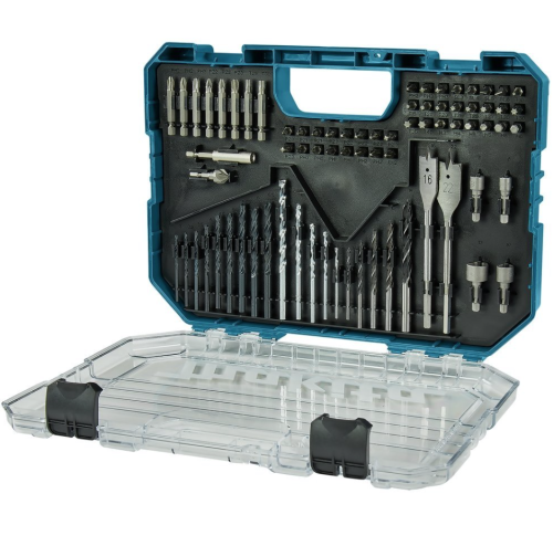 Makita E-15126 - Zestaw wierteł i bitów - 75 elementów