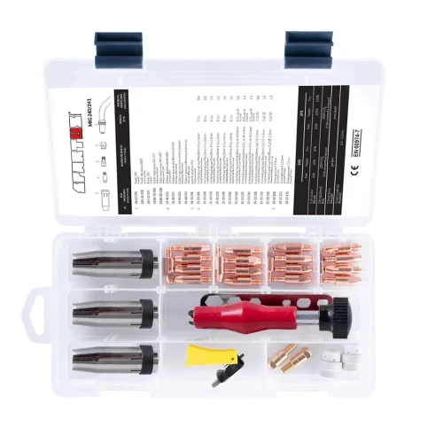 Spartus EasyMIG 275 - Spawarka inwertorowa - migomat z synergią + przyłbica 201X + MIG BOX
