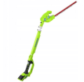 GreenWorks G24PH51 - Akumulatorowe  nożyce do żywopłotu na wysięgniku 24 V