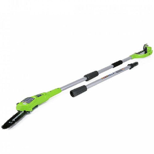 Greenworks G24PS20 - Akumulatorowa pilarka na wysięgniku 24 V