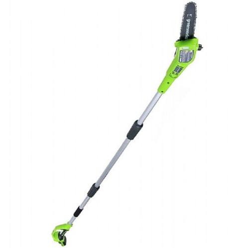 Greenworks G24PS20 - Akumulatorowa pilarka na wysięgniku 24 V