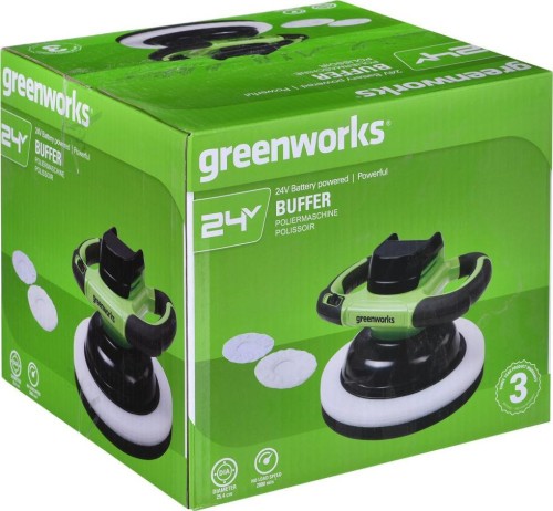 GreenWorks G24BU10 - Akumulatorowa polerka 24 V