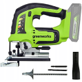 GreenWorks GD24JS - Akumulatorowa wyrzynarka 24 V