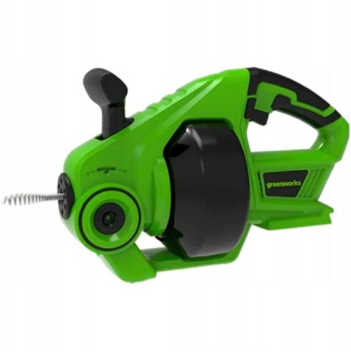 GreenWorks G24DA - Akumulatorowe urządzenie do przepychania rur 24 V