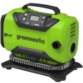 GreenWorks G24IN - Akumulatorowy minikompresor 24 V