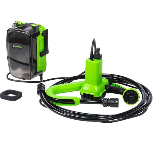 Greenworks G24SWP - Akumulatorowa pompa zanurzeniowa 24 V