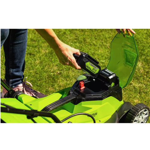 GreenWorks G24X2LM41K2 - Kosiarka akumulatorowa bez napędu 2x24 V