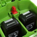 GreenWorks G24X2LM41K2 - Kosiarka akumulatorowa bez napędu 2x24 V