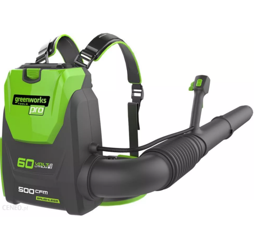 GreenWorks GD60BPB - Akumulatorowa dmuchawa plecakowa 60 V