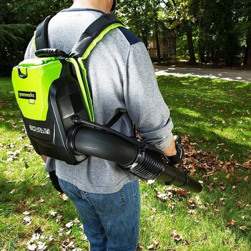 GreenWorks GD60BPB - Akumulatorowa dmuchawa plecakowa 60 V