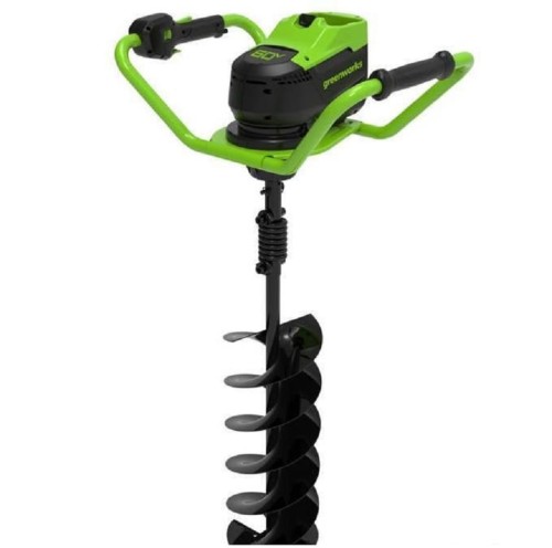 GreenWorks GD60EA - Akumulatorowa wiertnica/świder 60 V