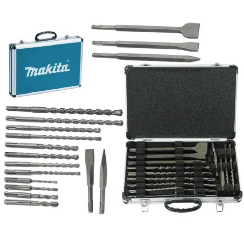 MAKITA D-42444 - Zestaw dłut i wierteł SDS+ /17szt
