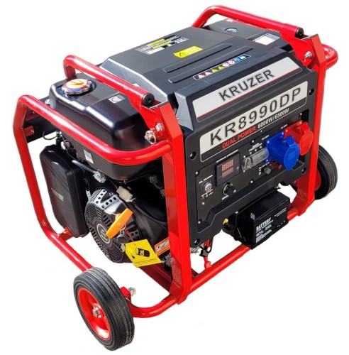 Kruzer KR 8990 DP - Agregat prądotwórczy 1/3-fazowy 400V/230V