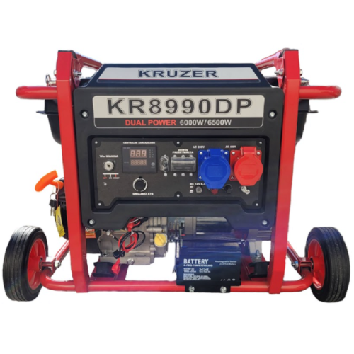 Kruzer KR 8990 DP - Agregat prądotwórczy 1/3-fazowy 400V/230V