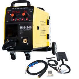 MAGNUM MIG 240 DUAL PULS - Spawarka inwertorowa migomat