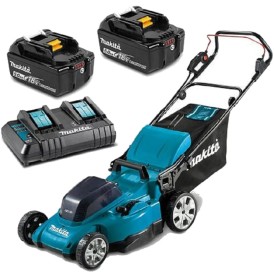 MAKITA DLM480CT2 - Kosiarka akumulatorowa bez napędu 2x 18 V