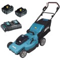 MAKITA DLM538CT2 - Kosiarka akumulatorowa bez napędu 2x 18V