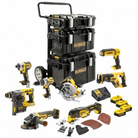 DeWalt DCK853P4 - Zestaw combo 8 urządzeń