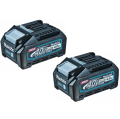MAKITA 191U00-8 - Zestaw zasilający 40V - 2x akumulator 4.0 Ah +  ładowarka dwuportowa DC40RB