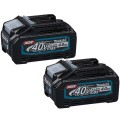 MAKITA 191U28-6 - Zestaw zasilający 40V - 2x akumulator 4.0 Ah + ładowarka dwuportowa DC40RB
