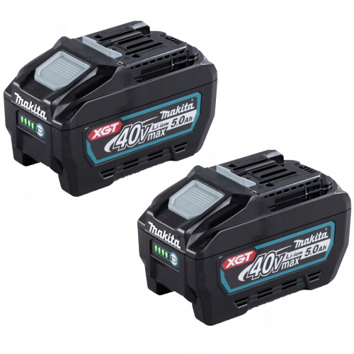 MAKITA 191V35-5 - Zestaw zasilający 40V - 2x akumulator 5.0 Ah + ładowarka dwuportowa DC40RA