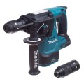 MAKITA DHR243Z - Młotowiertarka 3-funkcyjna z dodatkowa głowica