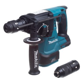 MAKITA DHR243Z - Młotowiertarka 3-funkcyjna z dodatkowa głowica