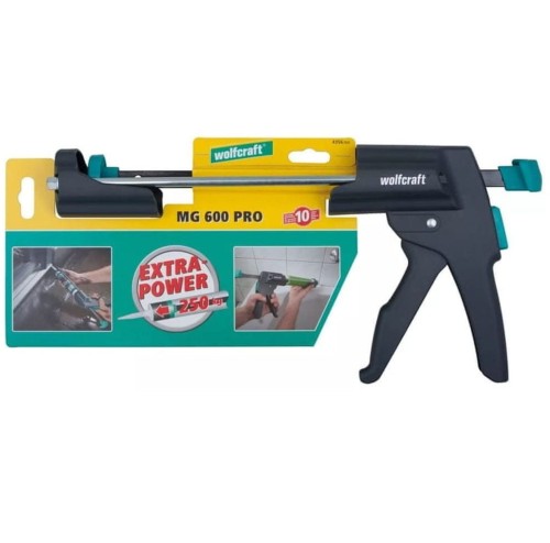 Wolfcraft WF4356000 - Mechaniczny pistolet do mas uszczelniających MG600
