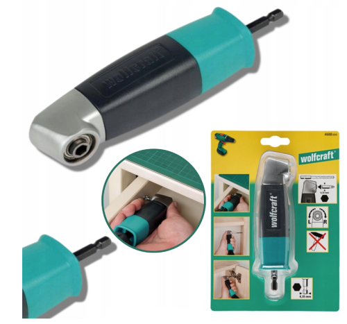 Wolfcraft WF4688000 - Adapter kątowy do wkrętarek