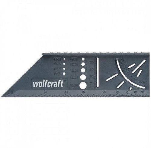Wolfcraft WF5208000 - Kątownik stolarski japoński 3D
