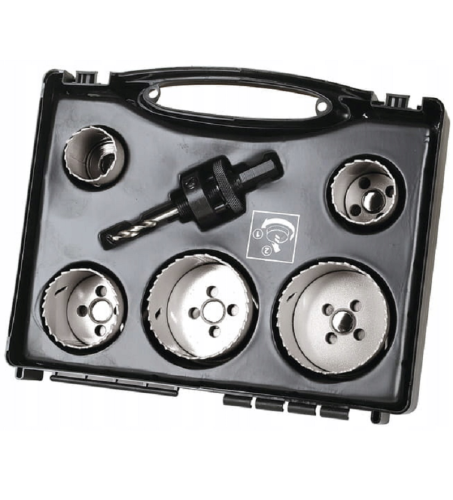 Wolfcraft WF5423000 - Zestaw otwornic BiM 40 - 86 mm