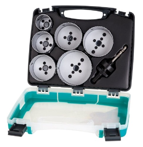 Wolfcraft WF5423000 - Zestaw otwornic BiM 40 - 86 mm