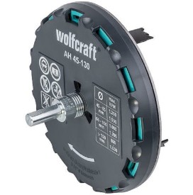 Wolfcraft WF5978000 - Otwornica regulowana 45 - 130 mm