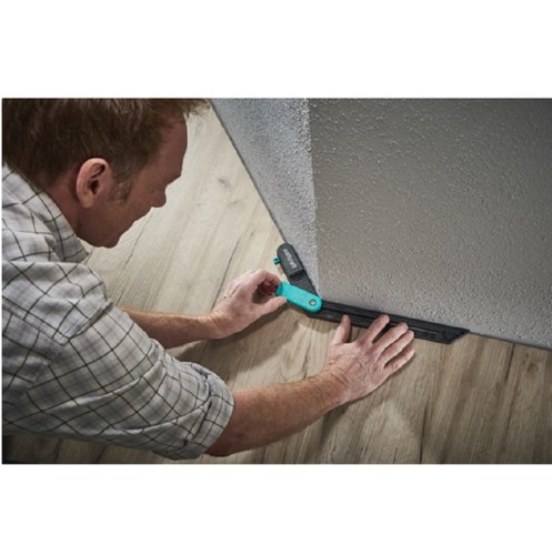 Wolfcraft WF6958000 - Kątownik Laminat z funkcją wyznaczania linii równoległych