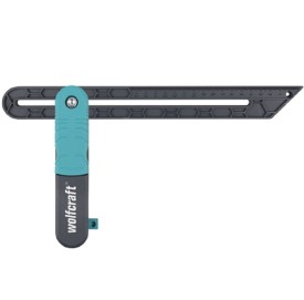 Wolfcraft WF6958000 - Kątownik Laminat z funkcją wyznaczania linii równoległych