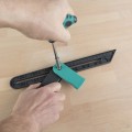 Wolfcraft WF6958000 - Kątownik Laminat z funkcją wyznaczania linii równoległych