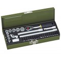 Proxxon PR23078 - Zestaw kluczy nasadowych 1/4'' - 32 elementy
