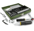 Proxxon PR23080 - Zestaw dla mechaników z grzechotką 1/4'' - 36 elementów
