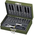 Proxxon PR23109 - Zestaw bitów z grzechotką - 36 elementów 1/4"