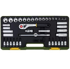 Proxxon PR23282- Zestaw kluczy nasadowych 3/8'' - 47 elementów